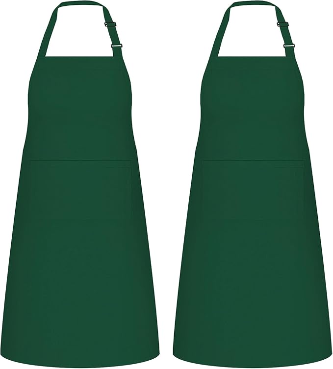 NLUS 2 Pack Kitchen Aprons by NLUS