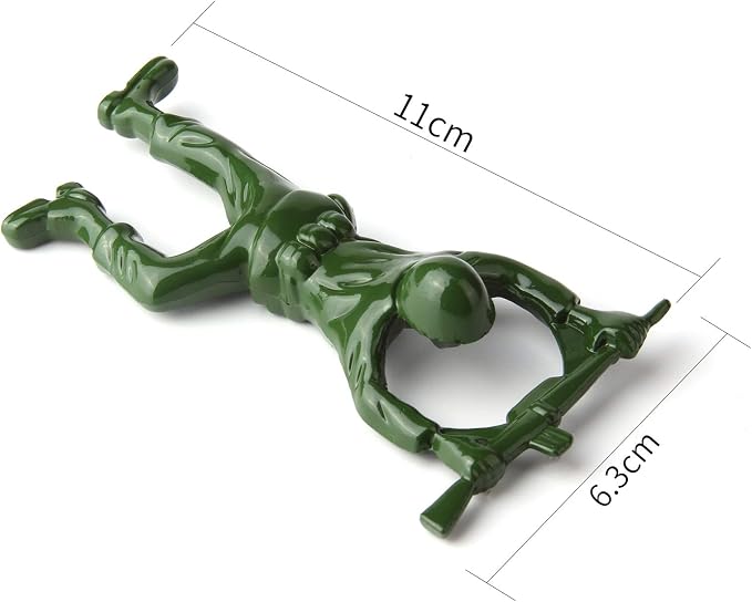 Creative 3D Army Man Bottle Opener, Unique Easy Opening Bottle Opener - Image 2