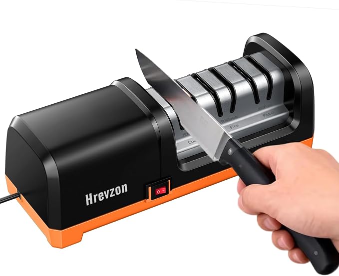 Knife Sharpener Electric for Kitchen Knives, by Unknown