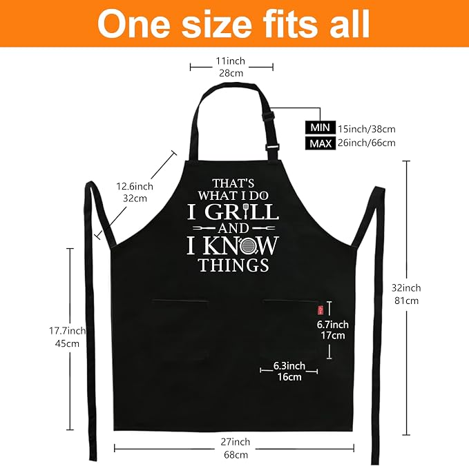 Funny Grilling Aprons for Men - Image 4