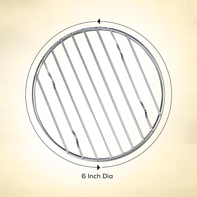 Mrs. Anderson's Baking Professional Round Cooling Rack, Heavy Duty Steel - Image 3