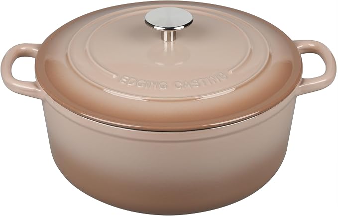 EDGING CASTING Enameled Dutch Ovens Cast Iron Dutch Oven Pot by EDGINGCOOKWARE