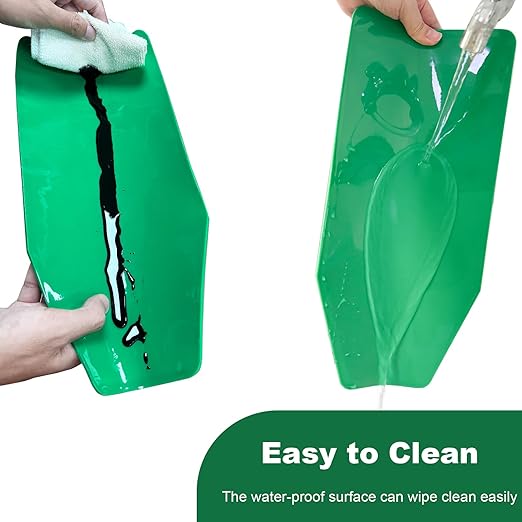 Reused Flexible Foldable Oil Funnel, Available in Green - Image 5
