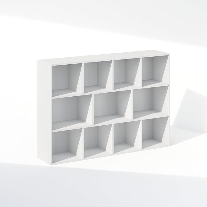 Furinno Reed Closet Organizers and Storage, 11-Cube Closet Organizer, Open - Image 6