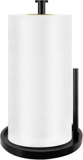 Paper Towel Holder Countertop, Standing Paper Roll Holder with Anti