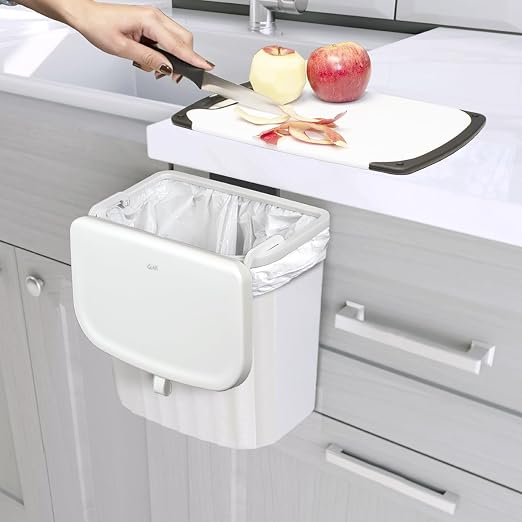 Glad Roomate Under Counter Waste Bin | Space Saving Small Trash Can - Image 5