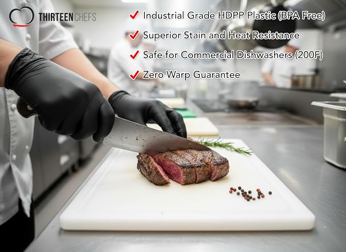 Commercial Grade Plastic Cutting Board - Image 4