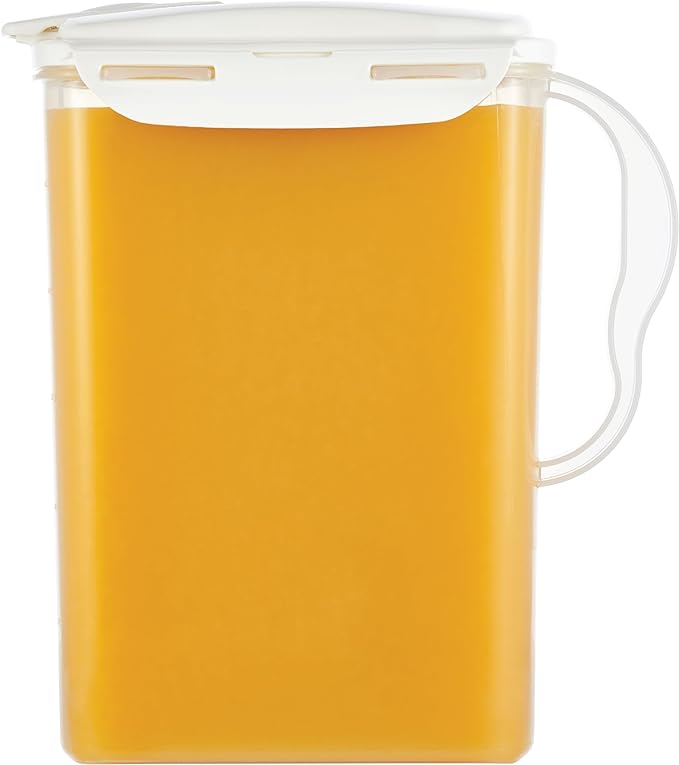 LocknLock Aqua Fridge Door Water Jug | Clear Pitcher | BPA Free Plastic Pitcher - Image 2