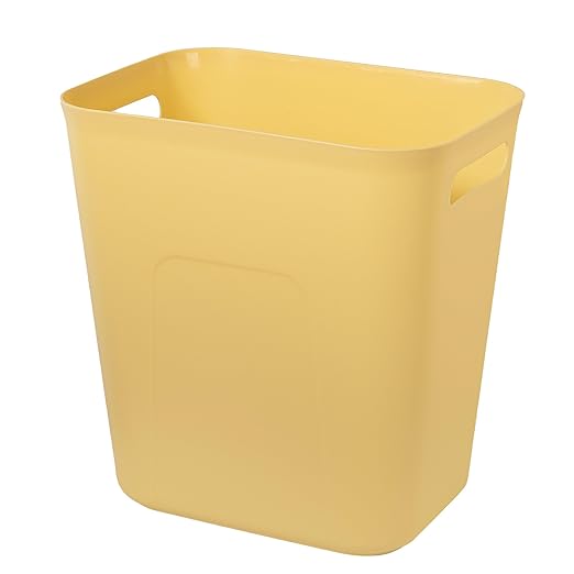 UUJOLY Plastic Small Trash Can Wastebasket, Garbage Container Basket by UUJOLY