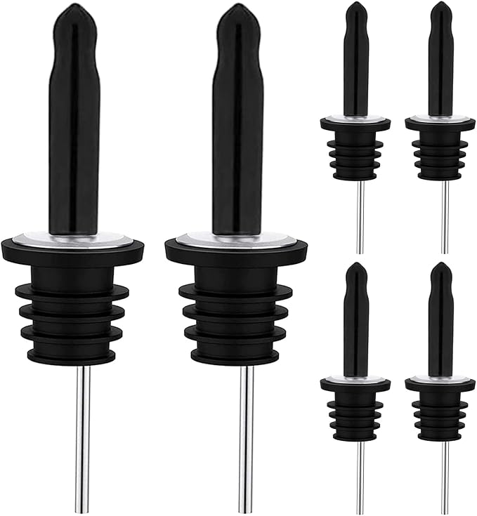 Pafusen 6 Pack Liquor Bottle Pourers, Liquor Pour Spout by Pafusen
