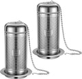 2 Pack Tea Infuser with Drip Tray, Extra Fine Mesh Tea Infusers for