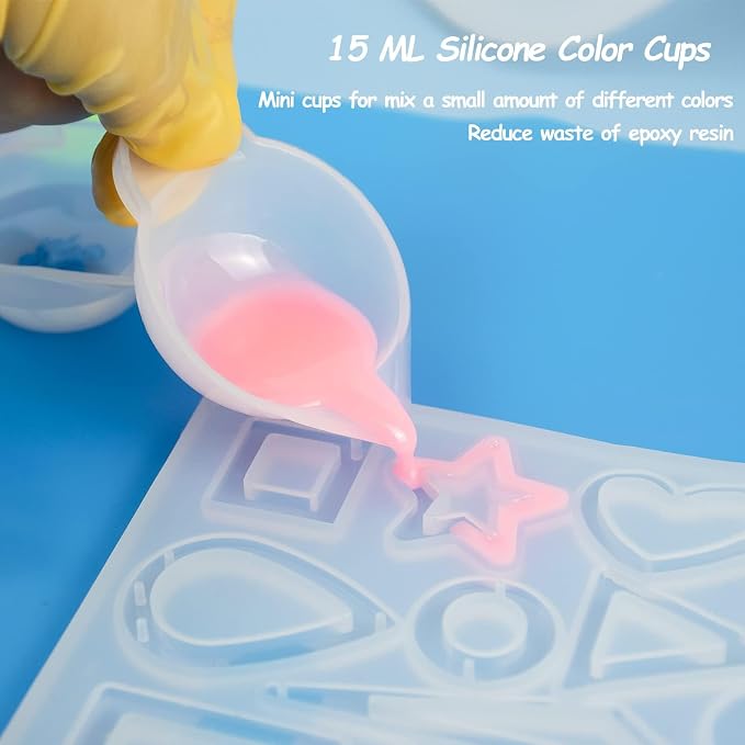 Creahaus Silicone Measuring Cups Tool Kit - Image 5