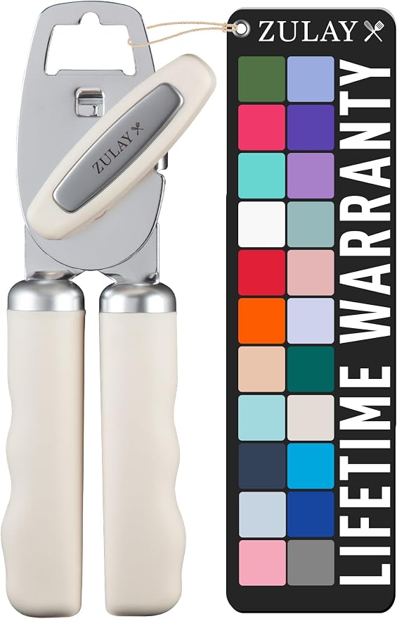 Zulay Kitchen Heavy Duty Stainless Steel Can Opener Manual by ZulayKitchen