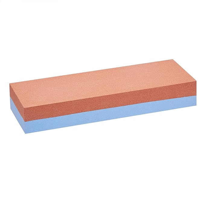 Amazon Basics Dual Sided Whetstone Knife Sharpening Stone 400/1000 Grit - Image 2