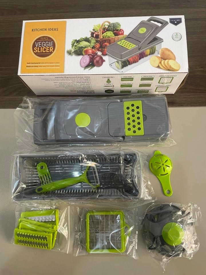 KitchenHelper 15-in-1 Mandoline Food Chopper