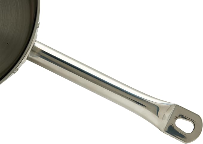 Winco Heavy-Duty Stainless Steel Sauce Pan - Image 7