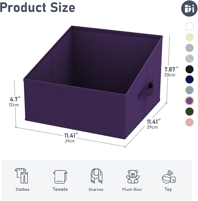 DIMJ Closet Storage Bins 12 Pack - Image 5