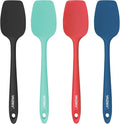 4 Pcs Silicone Spoon Spatula Set, 11.4 In, Food Grade Rubber Spatulas by Unknown