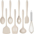 TeamFar 8 PCS Silicone Cooking Utensils by TeamFar