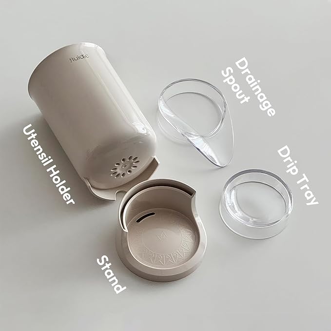 carrotez Utensil Drying Holder for Kitchen Counter, Self Draining, Small - Image 4