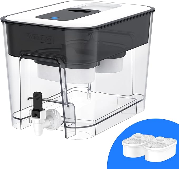 Waterdrop WFD-22L-DF Water Filter Dispenser, 40-Cup Water Purifier, 2 Built-in by Waterdrop