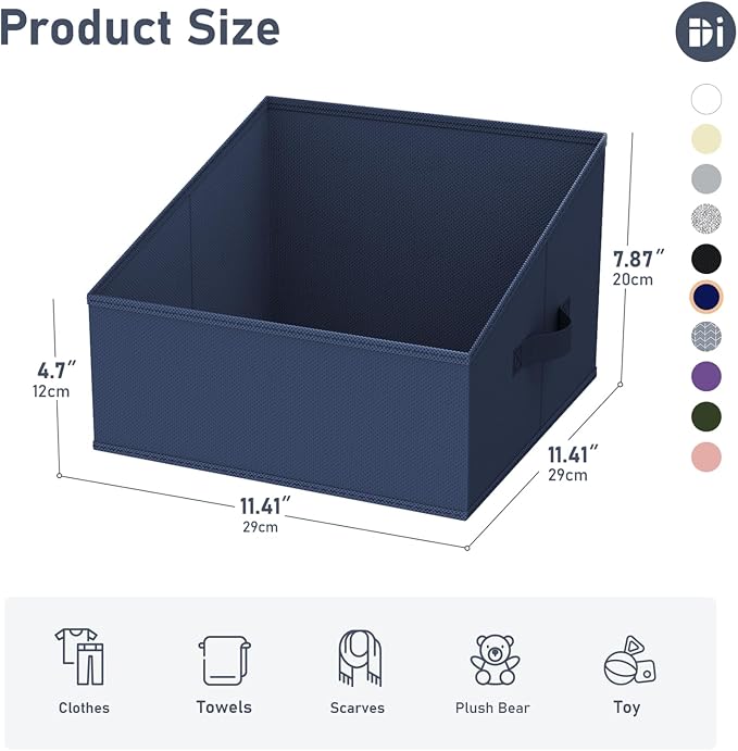 DIMJ Closet Storage Bins 10 Pack - Image 5