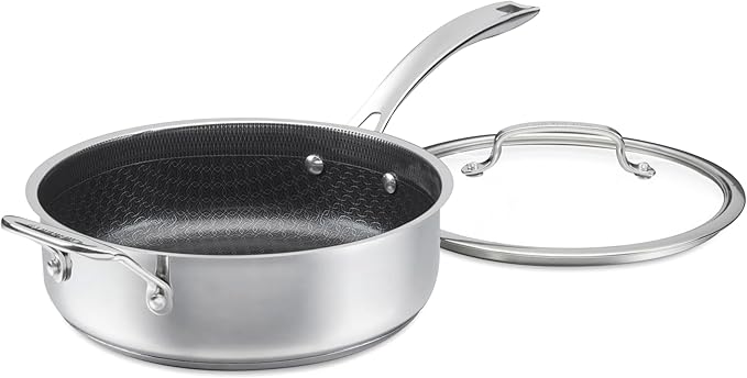 Cuisinart FusionPlus Hybrid Stainless Steel Cookware, 3.5-Quart Sauté Pan by Cuisinart