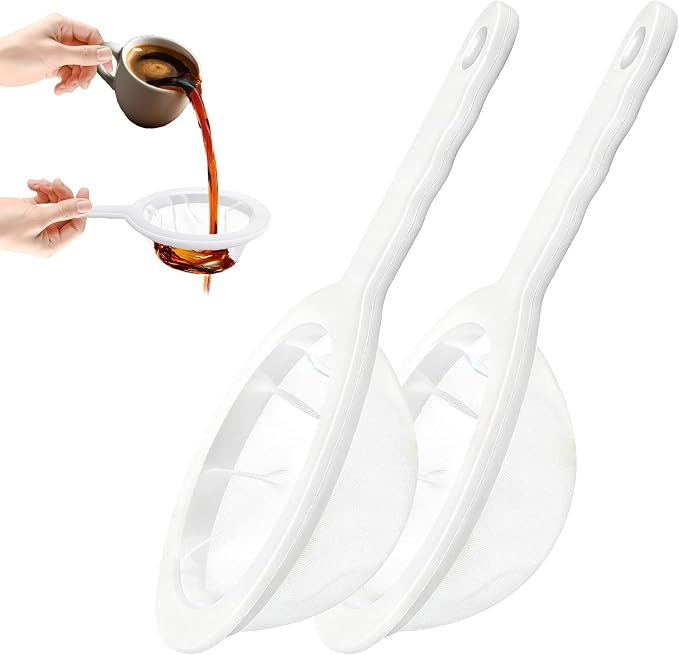 Ultra-Fine Nylon Mesh Strainer- Mini Kitchen Colander by Unknown