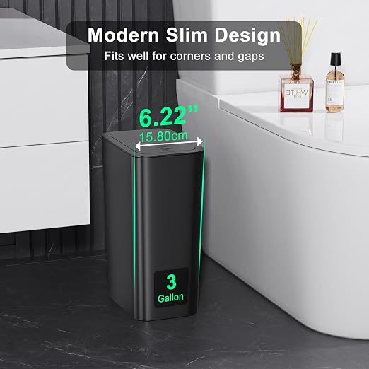 N. NETDOT 3 Pack Small Trash Can - Image 2