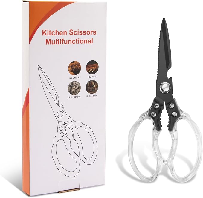 CGBE Kitchen Scissors, Heavy Duty Food Scissors - Image 7