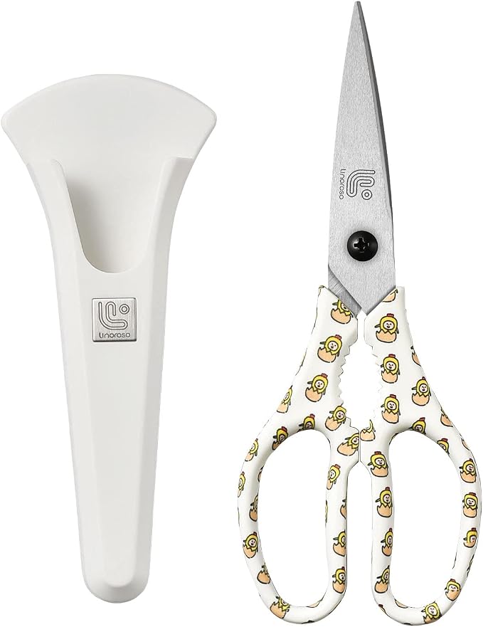 Linoroso Kitchen Scissors Heavy Duty Kitchen Shears by Linoroso