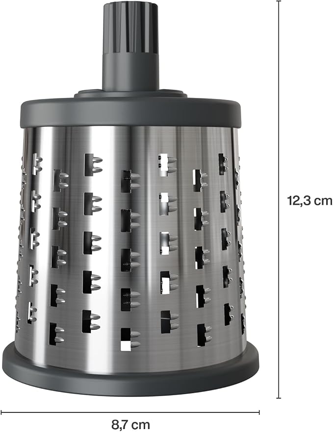 Zyliss E900059 Universal Drum Grater, Stainless Steel, Grating Apples, - Image 3