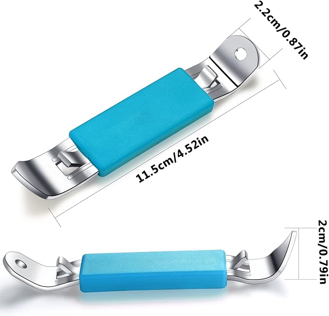 3 Pieces Magnetic Bottle Openers Can Opener Classic Beer Opener Stainless Steel - Image 3