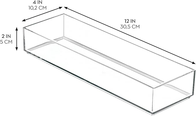 iDesign Plastic Makeup Drawer Organizer Tray - Image 3
