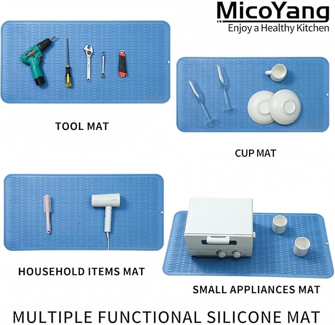 MicoYang Silicone Dish Drying Mat - Image 4