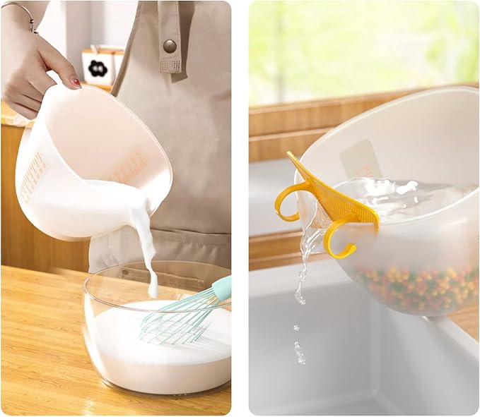 Rice Strainer, Vegetable Washer, Rice Washer - Image 7