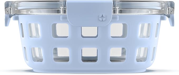 Ello Duraglass Meal Prep Container- Glass Food Storage Container by Ello