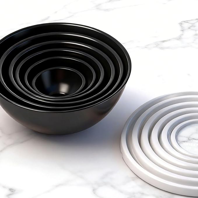 Greentainer Plastic Mixing Bowls - Image 9