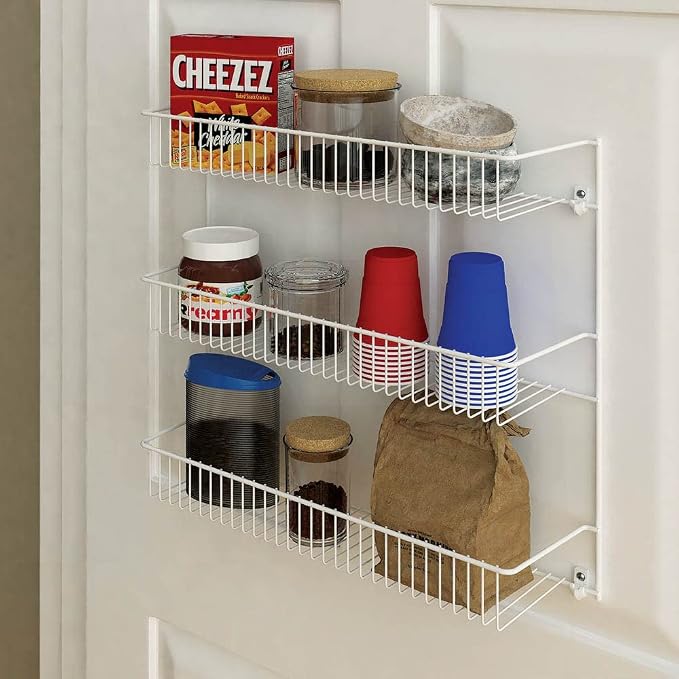 ClosetMaid 3-Tier Hanging Wall Mounted Metal Rack - Image 11