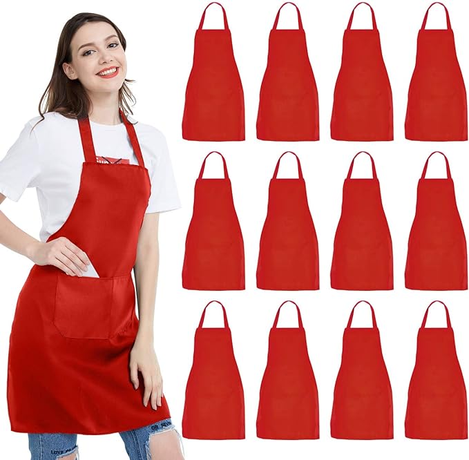 NOBONDO 12 Pack Bib Apron by NOBONDO