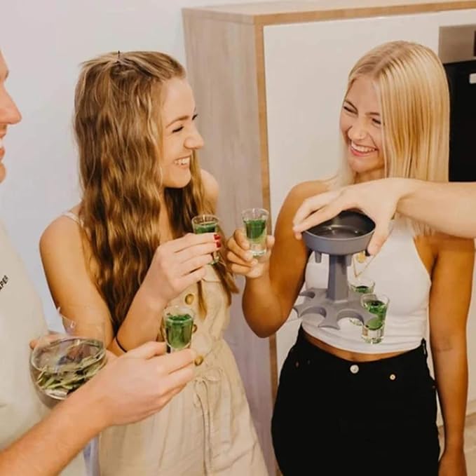 Shot Glasses Dispenser, 6 Way Shot Dispenser - Image 5