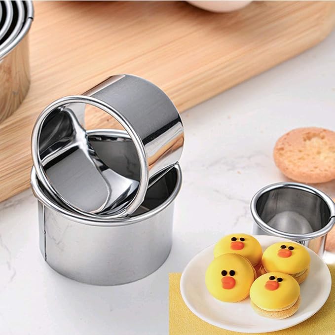 Cookie Cutters - Biscuit Cutters/Stainless Steel Dumpling Cutters/Cake Pastry - Image 5