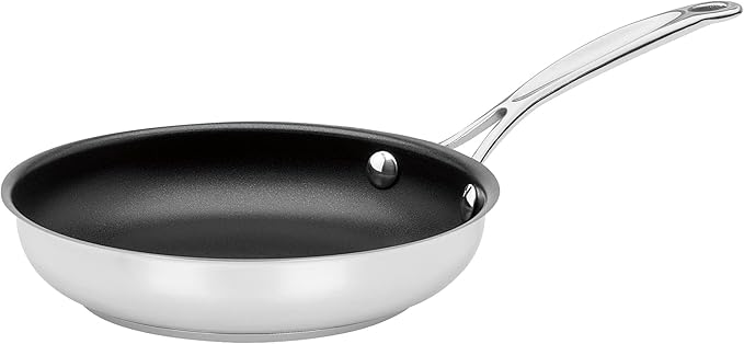 Cuisinart Chef's Classic 8" Stainless Steel Nonstick Skillet engineered by Cuisinart
