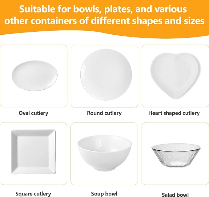 160Pcs Bowl Covers for Bread Proofing- Fits Bowls Up to 12", Large Thickened - Image 5