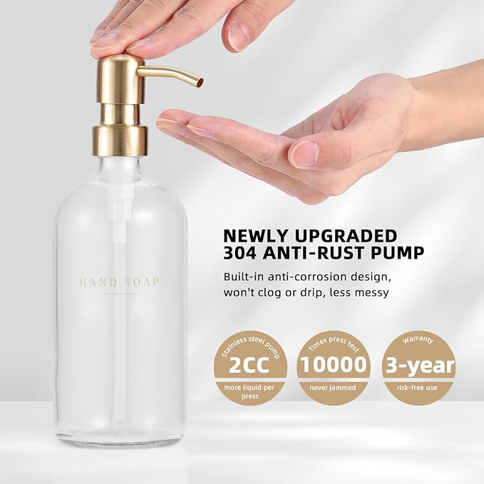 Glass Soap Dispenser - Image 5