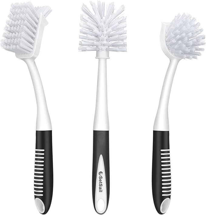 SetSail Dish Brush Set of 3 by SetSail