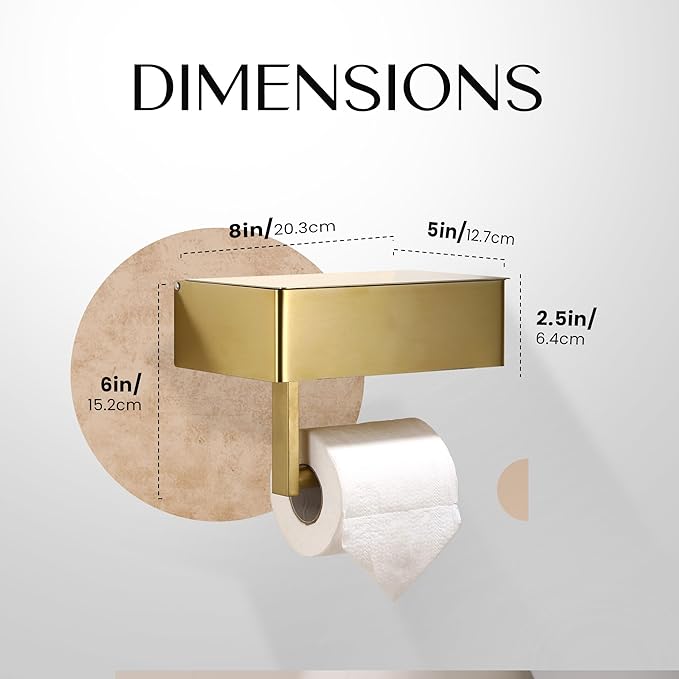 Day Moon™ - Toilet Paper Holder - Modern Roll Holder - Image 6