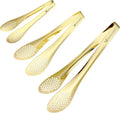 MSY BIGSUNNY Chef Kitchen Tongs Stainless Steel Food Serving Tongs Set of 3 by MSYBIGSUNNY