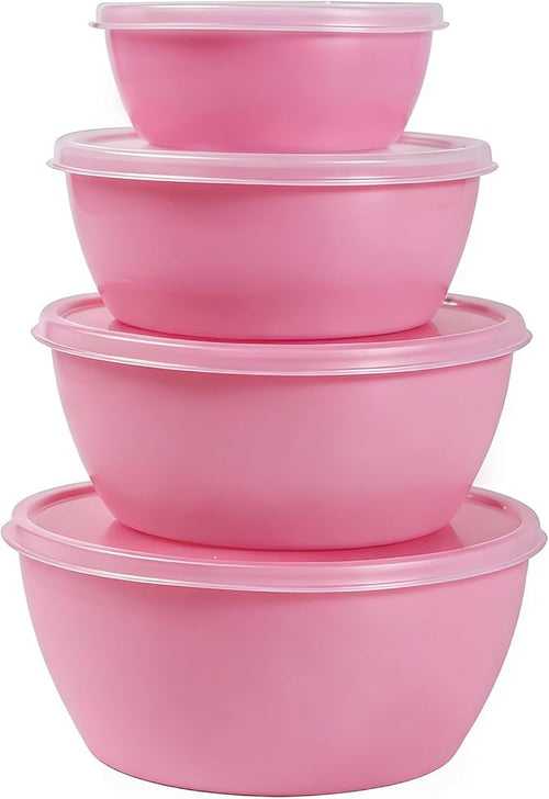4-Piece Classic Plastic Prep Bowls by SCWBOEII