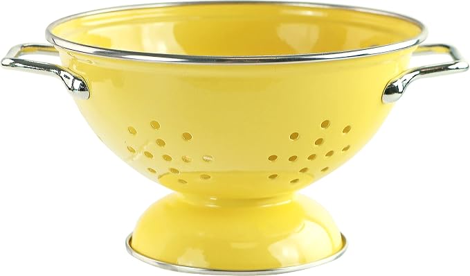 Calypso Basics by Reston Lloyd Powder Coated Enameled Colander, 1 Quart by RestonLloyd